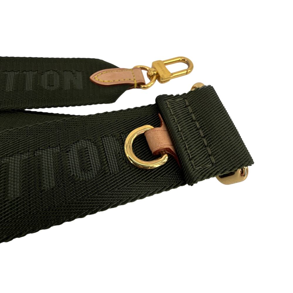 LOUIS VUITTON Bandoulière Strap in Khaki - Picture 9 of 15